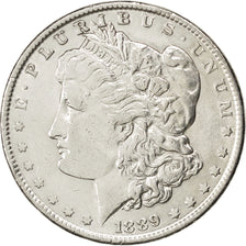 UNITED STATES, Morgan Dollar, Dollar, 1889, U.S. Mint, KM #110, EF(40-45),...