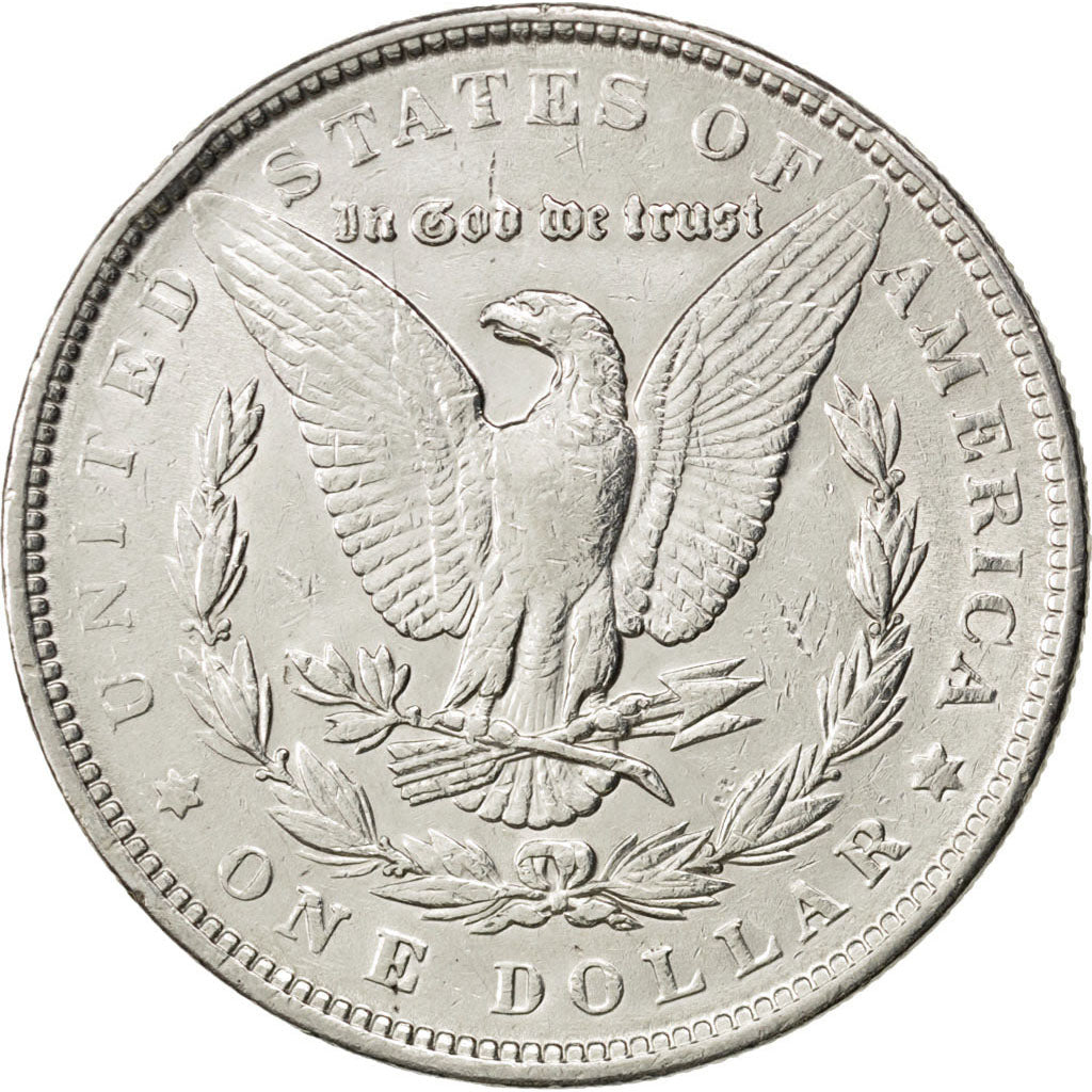UNITED STATES, Morgan Dollar, Dollar, 1889, U.S. Mint, KM #110, EF(40-45),...