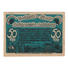 Banknote, Germany, Lichtenstein Callnberg, 50 Pfennig, personnage 4, 1921