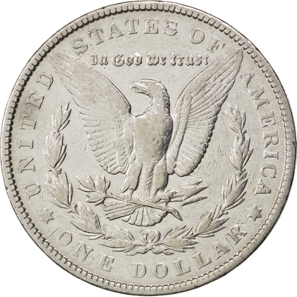 UNITED STATES, Morgan Dollar, Dollar, 1902, U.S. Mint, KM #110, EF(40-45),...