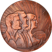 France, Medal, Syndicat, CGT, AU(50-53), Bronze