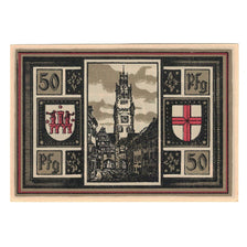 Banknote, Germany, Freiburg i. Br. Stadt, 50 Pfennig, rue, 1921, UNC(65-70)
