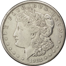 UNITED STATES, Morgan Dollar, Dollar, 1921, U.S. Mint, KM #110, AU(50-53),...