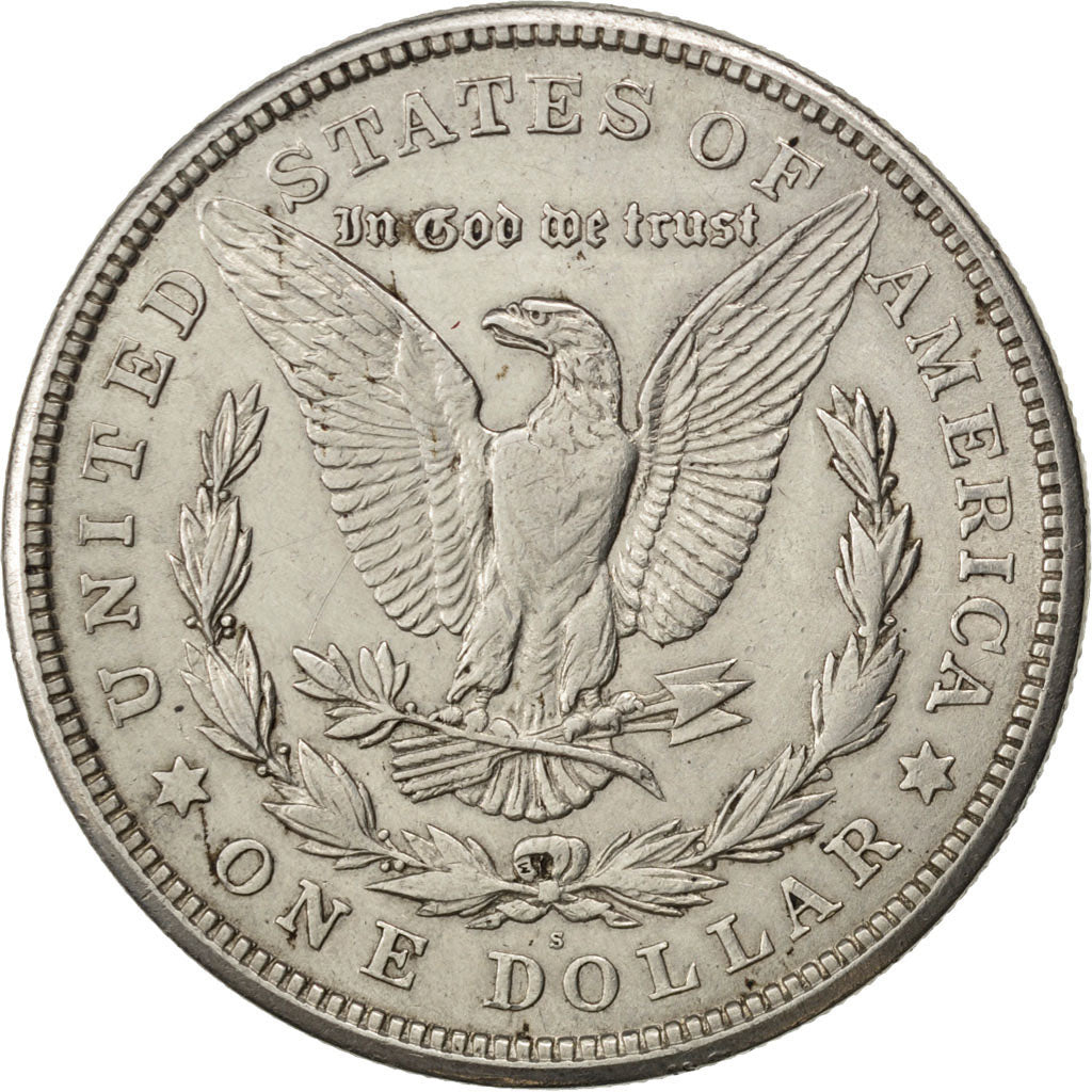 UNITED STATES, Morgan Dollar, Dollar, 1921, U.S. Mint, KM #110, AU(50-53),...