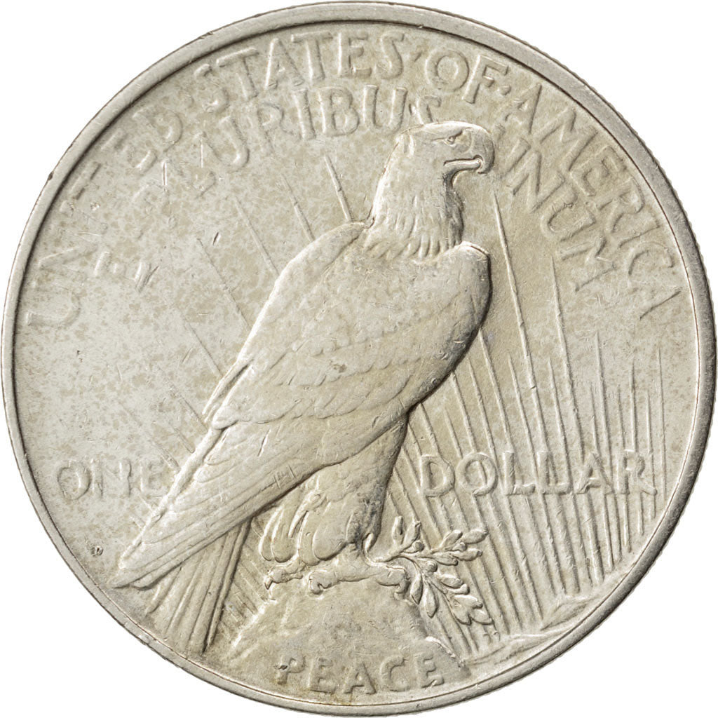 UNITED STATES, Peace Dollar, Dollar, 1927, U.S. Mint, KM #150, AU(50-53),...