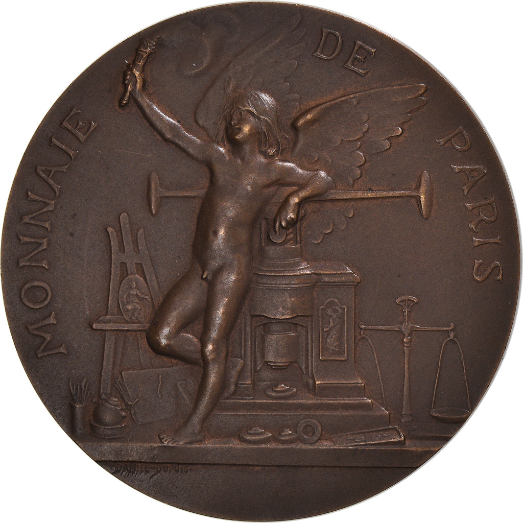 Frankrijk, Medaille, Monnaie de Paris, Arts & Culture, 1900, Dupuis.D, PR