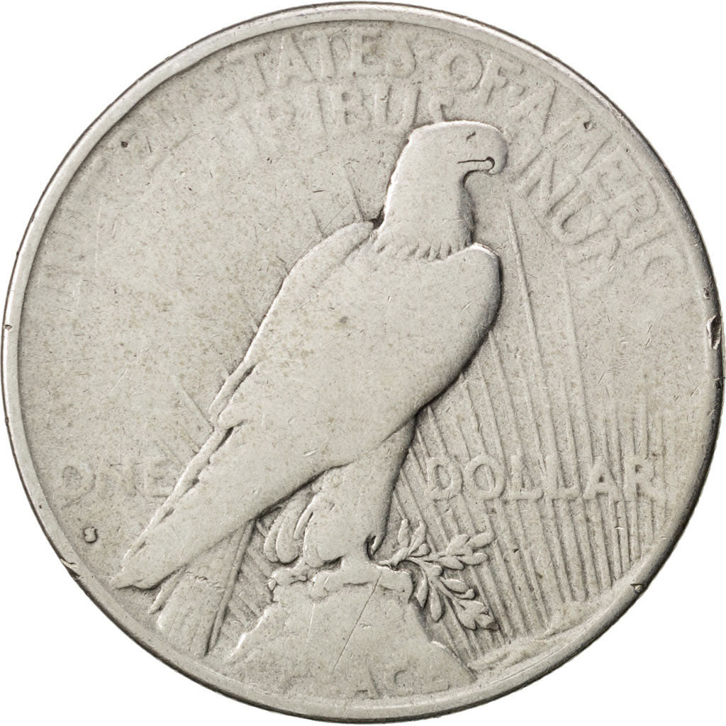 UNITED STATES, Peace Dollar, Dollar, 1934, U.S. Mint, KM #150, F(12-15),...