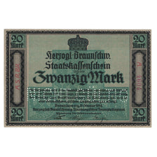 Banknote, Germany, Braunschweig Herzogl. Braunschweig-Lüneburgisches