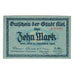 Banknote, Germany, KIEHL, 10 Mark, Monument, 1919, 1919-05-01, UNC(65-70)