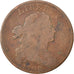 UNITED STATES, Draped Bust Cent, Cent, 1798, U.S. Mint, KM #22, VG(8-10),...