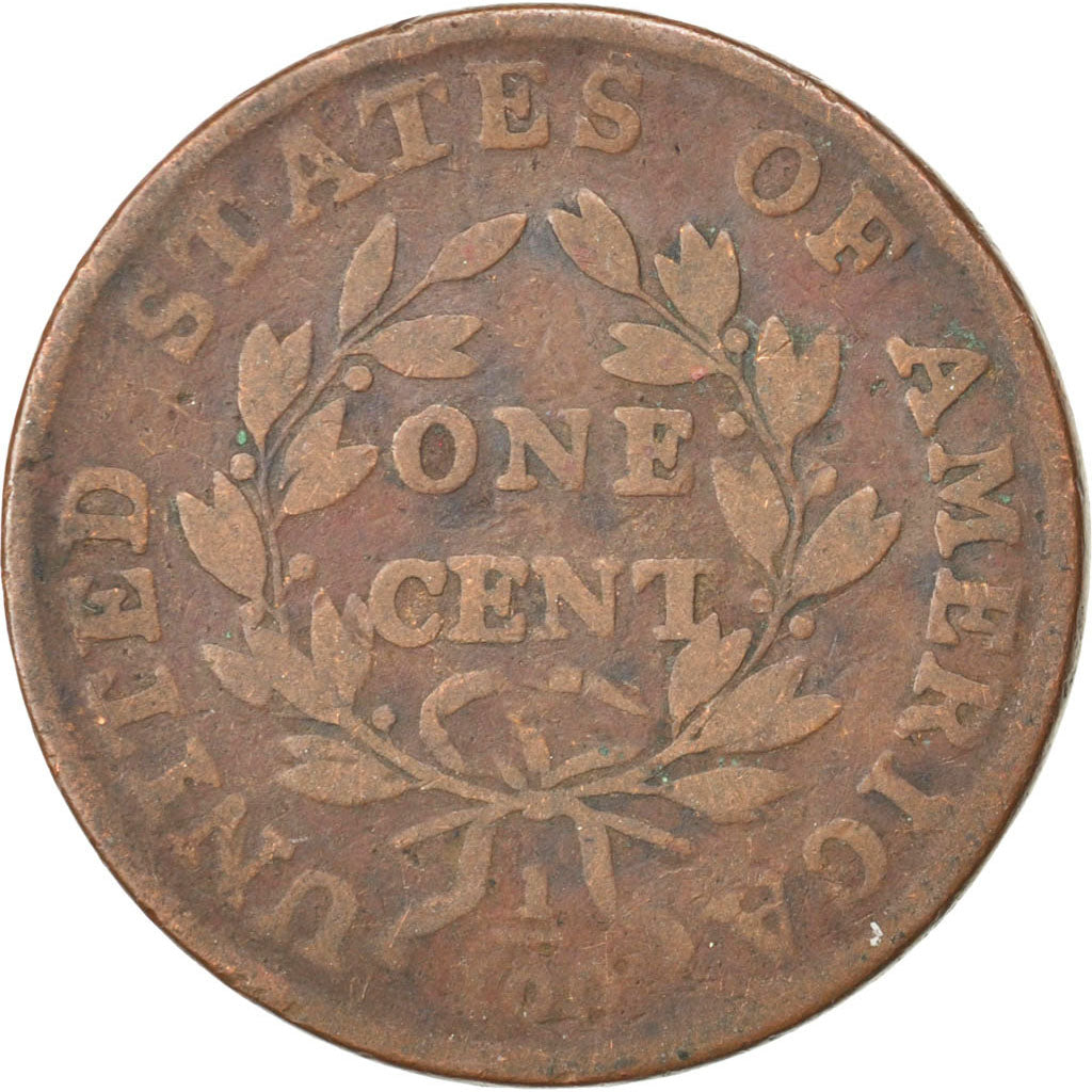 UNITED STATES, Draped Bust Cent, Cent, 1798, U.S. Mint, KM #22, VG(8-10),...