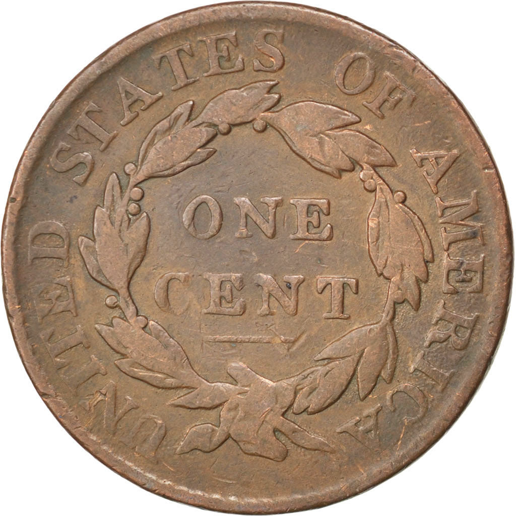 UNITED STATES, Coronet Cent, Cent, 1819, U.S. Mint, KM #45, VF(30-35), Copper,..