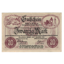 Banknote, Germany, Annaberg Amtshauptmannschaft, 20 Pfennig, Batiment, 1918