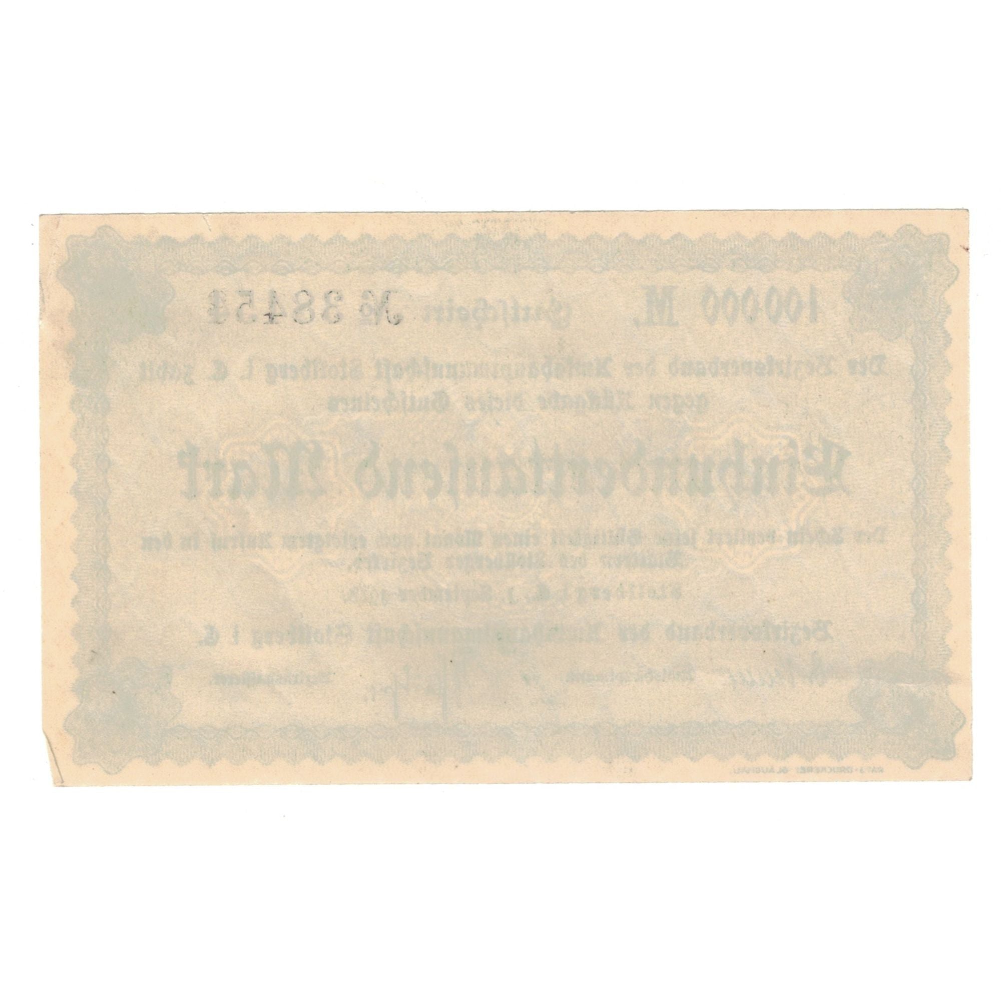 Banknote, Germany, Stollberg, 100000 Mark, Texte, 1923, 1923-09-01, AU(55-58)