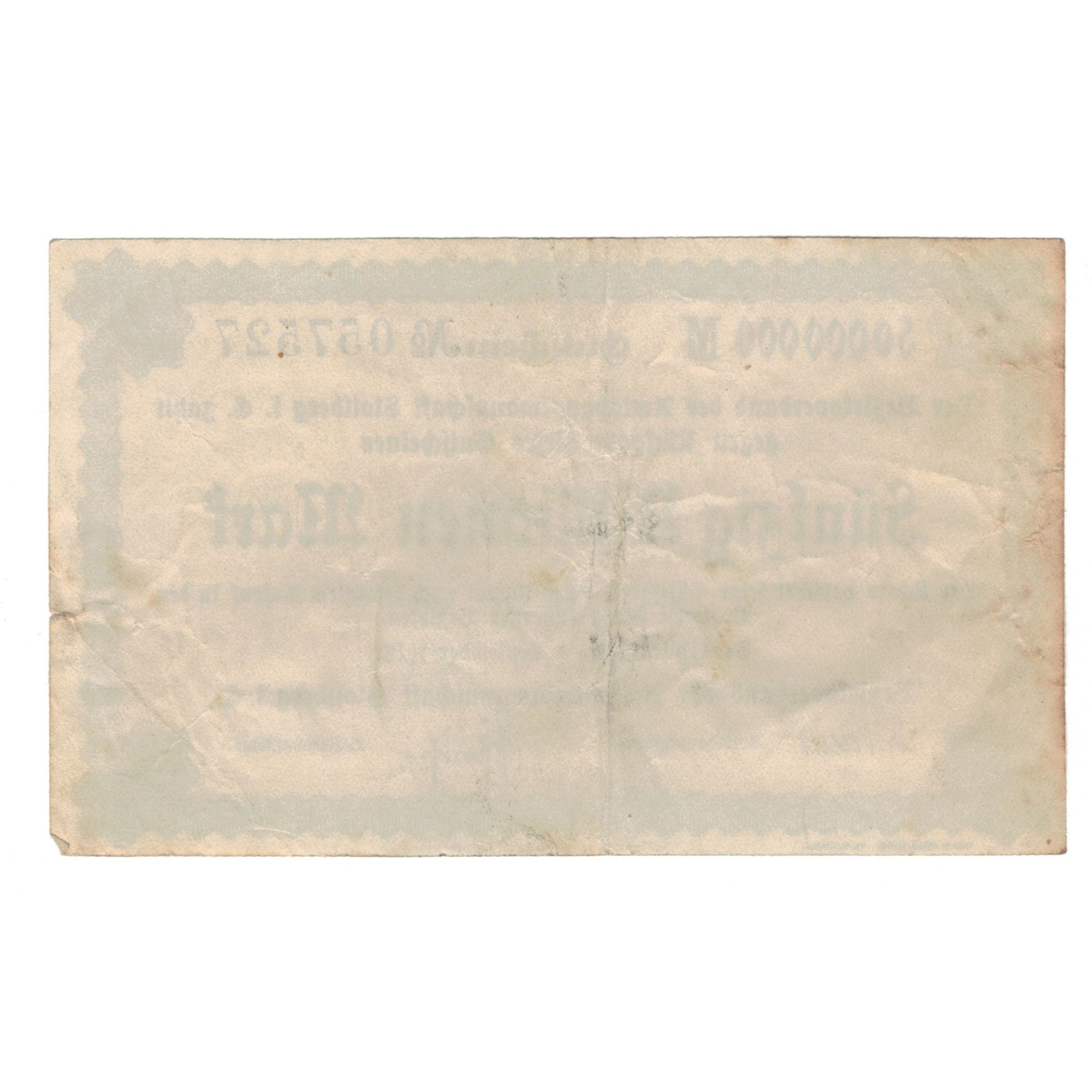 Banknote, Germany, Stollberg, 50000000 Mark, Texte, 1923, 1923-09-01, AU(55-58)