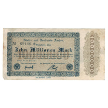 Banconote, Germania, Aachen Stadt und Landkreis, 10 Millionen Mark, Texte, 1923