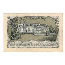 Biljet, Duitsland, Benrath Gemeinde, 100 Millionen Mark, Batiment, 1923
