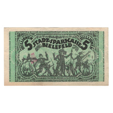 Banknote, Germany, Bielefeld Stadt, 5 Millionen Mark, personnage, 1923