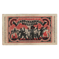 Banknote, Germany, Bielefeld Stadt, 1 Million Mark, personnage, 1923