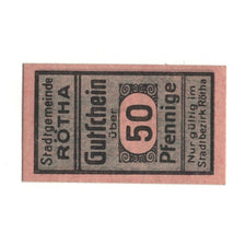 Banknote, Germany, Rötha Stadt, 50 Pfennig, valeur faciale, AU(55-58)