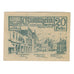 Banknote, Austria, Eggenburg N.Ö. Stadtgemeinde, 20 Heller, village, 1920