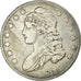 Coin, United States, Capped Bust, Half Dollar, 1834, U.S. Mint, Philadelphia