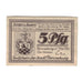 Banknote, Germany, Ronneburg Stadt, 5 Pfennig, Batiment, 1921, 1921-05-01
