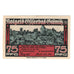 Billet, Allemagne, 75 Pfennig, paysage, 1921, 1921-05-12, SUP+, Mehl:474.1
