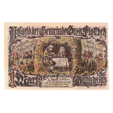 Banknote, Germany, Groß-Flottbek Gemeinde, 1 Mark, paysage, 1921, 1921-09-01