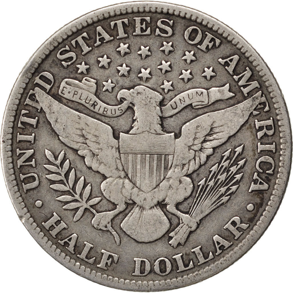 UNITED STATES, Barber Half Dollar, Half Dollar, 1909, U.S. Mint, KM #116,...
