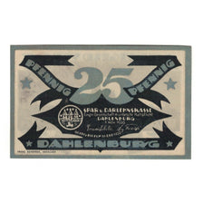 Banknote, Germany, Dahlenburg Spar und Dahlehnskasse E.G.m.u.H., 25 Pfennig