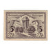 Billet, Allemagne, Ronneburg Stadt, 5 Pfennig, Monument, 1921, 1921-05-01, SUP