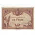 France, Tours, 1 Franc, 1915, AU(55-58), Pirot:123.01