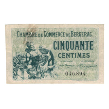 Francia, Bergerac, 50 Centimes, 1921, BC+, Pirot:024.038