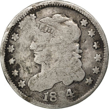 UNITED STATES, Liberty Cap Half Dime, Half Dime, 1834, U.S. Mint, KM #47,...