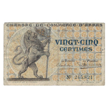 France, Arras, 25 Centimes, 1923, SUP, Pirot:13-5