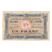 França, Troyes, 1 Franc, 1926, AU(55-58), Pirot:124-12