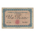França, Besançon, 1 Franc, 1920, AU(55-58), Pirot:025.12