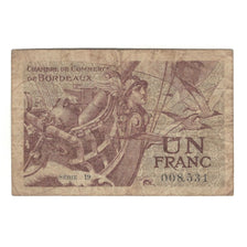 Francia, Bordeaux, 1 Franc, 1920, SPL-, Pirot:030.30