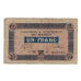 France, Nancy, 1 Franc, 1915, AU(55-58), Pirot:87-5