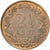 Moneta, Holandia, William III, 2-1/2 Cent, 1880, MS(63), Bronze, KM:108.1