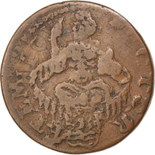 Pays-Bas, Province de Zélande, Duit, 1684, Frappe sur Double tournois
