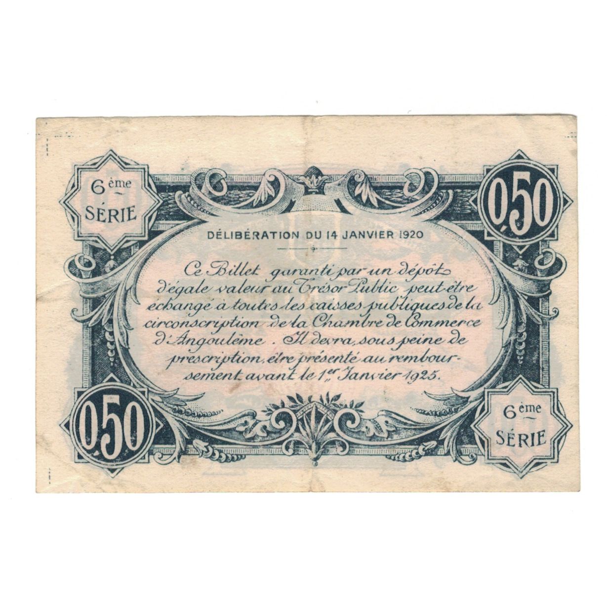 Francia, Angoulême, 50 Centimes, 1915, SPL-, Pirot:9-1