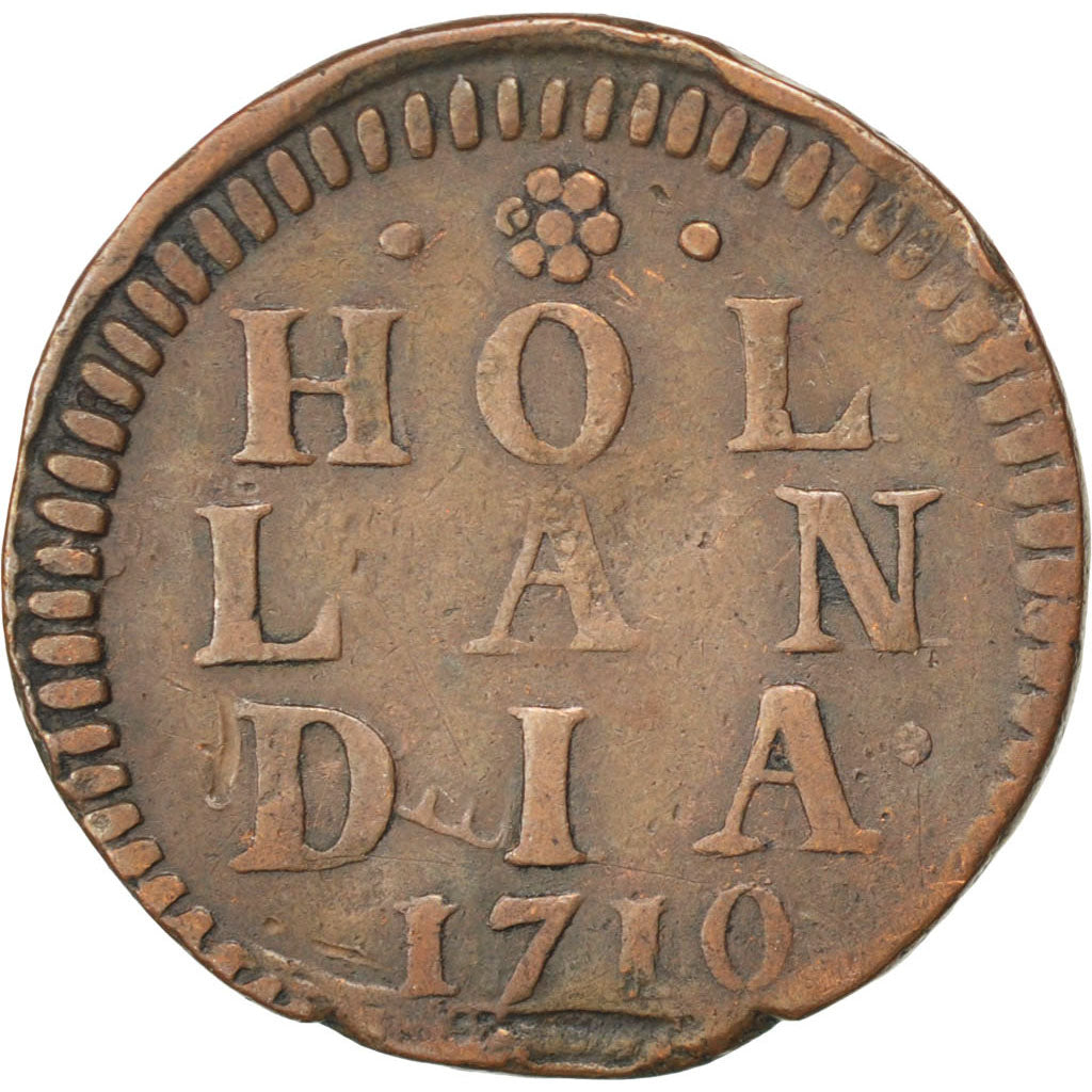 Pays-Bas, Hollande, Duit, 1710