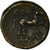 Moneta, Lucania, Thourioi, Apollo, Bronze Æ, EF(40-45), Bronze
