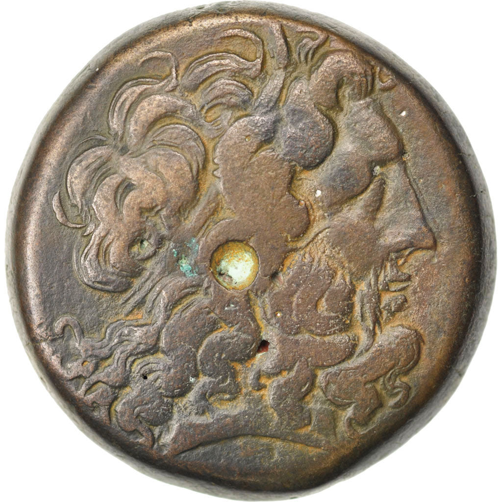 Egypt, Ptolémée IV (221-205 BC), Zeus, Pentachalkon, Alexandria, EF(40-45), B...