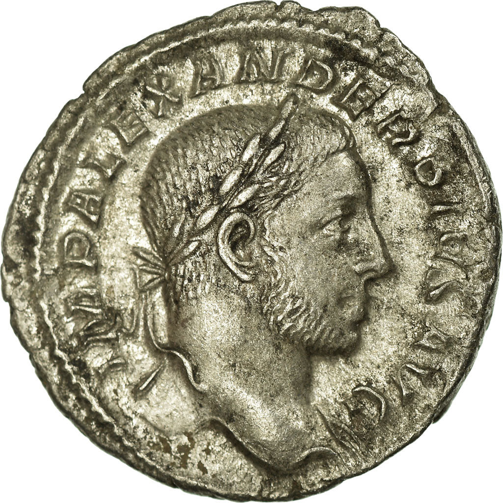 Coin, Alexander, Denarius, Roma, AU(50-53), Silver, RIC:250b
