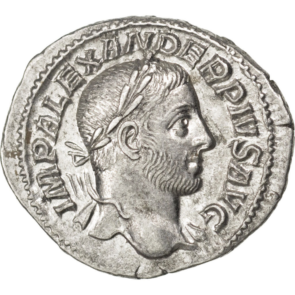 Alexander, Denarius, Roma, AU(55-58), Silver, RIC #250b, 2.78