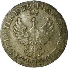 Monnaie, Etats allemands, LORRAINE, Franz III, 30 Deniers, 1729, Nancy, TTB+