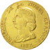 COLOMBIA, 16 Pesos, Diez I Seis, 1837, Bogota, KM #94.1, AU(50-53), Gold, 26.86
